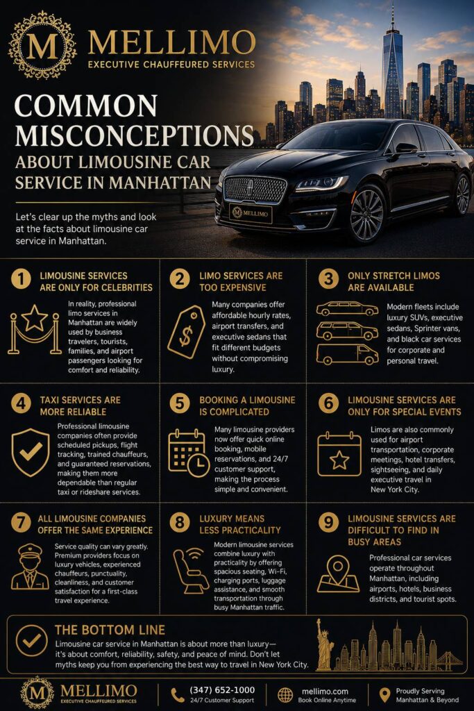 Misconceptions About Limousine in Mahanttan