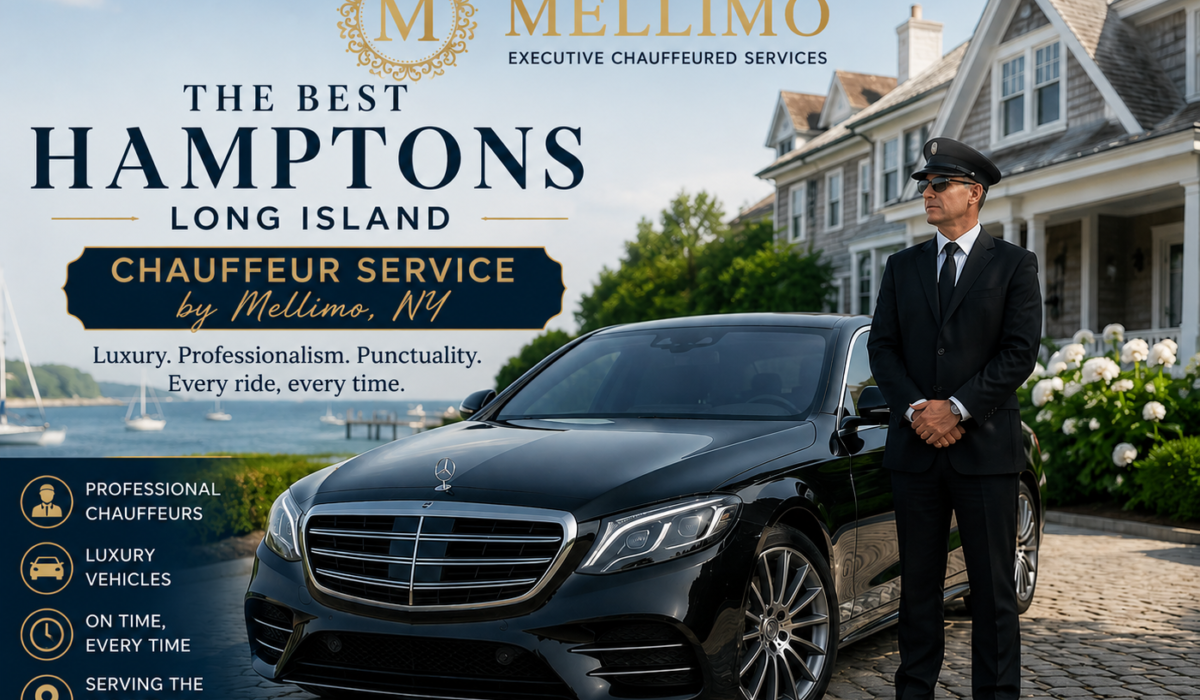 Best Hampton Long Island Chauffeur Service by Mellimo, NY